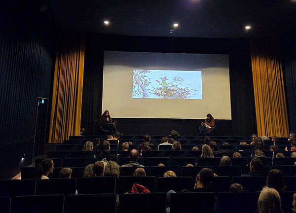 Bilderbuchkino mit Onilo in der Kinemathek
