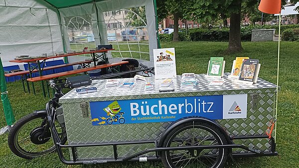 Lastenrad Bücherblitz