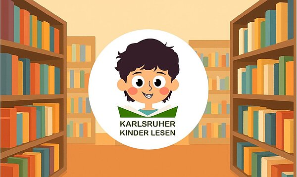 Logo Karlsruher Kinder Lesen